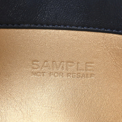 Chanel Lambskin Quilted La Parisienne Top Handle Flap Dark Blue 7 of 10