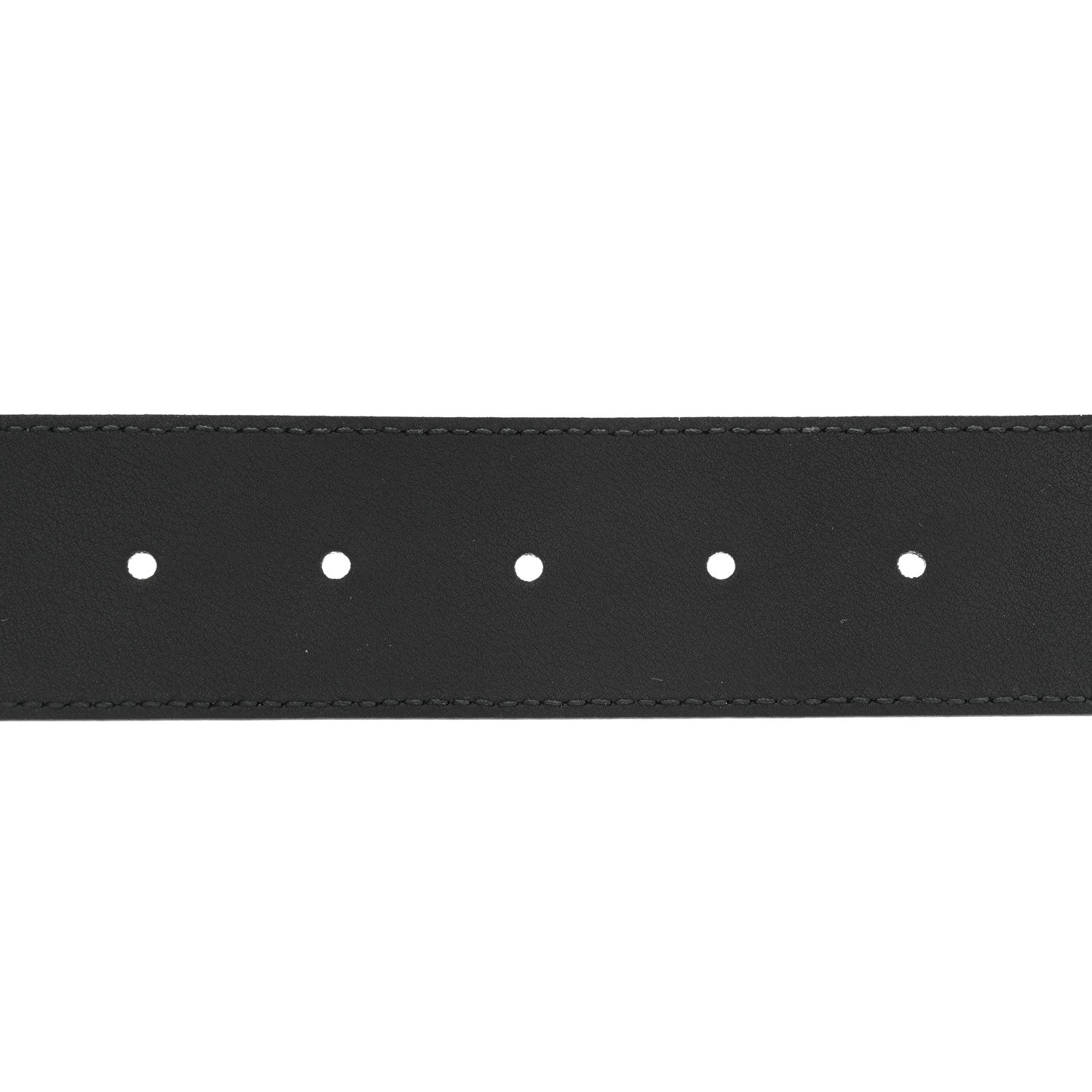 Gucci Textured Calfskin Double G 40mm Belt 75 30 Black 4 of 6