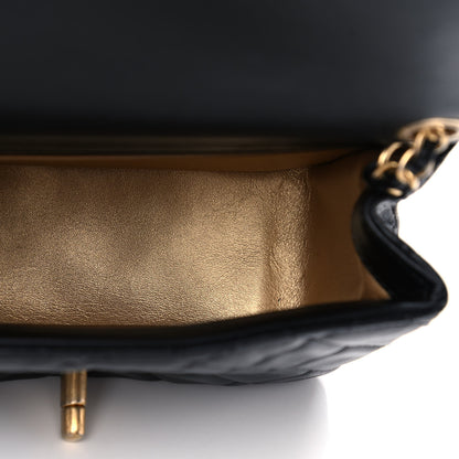 Chanel Lambskin Quilted Mini Pearl Crush Flap Black 5 of 11
