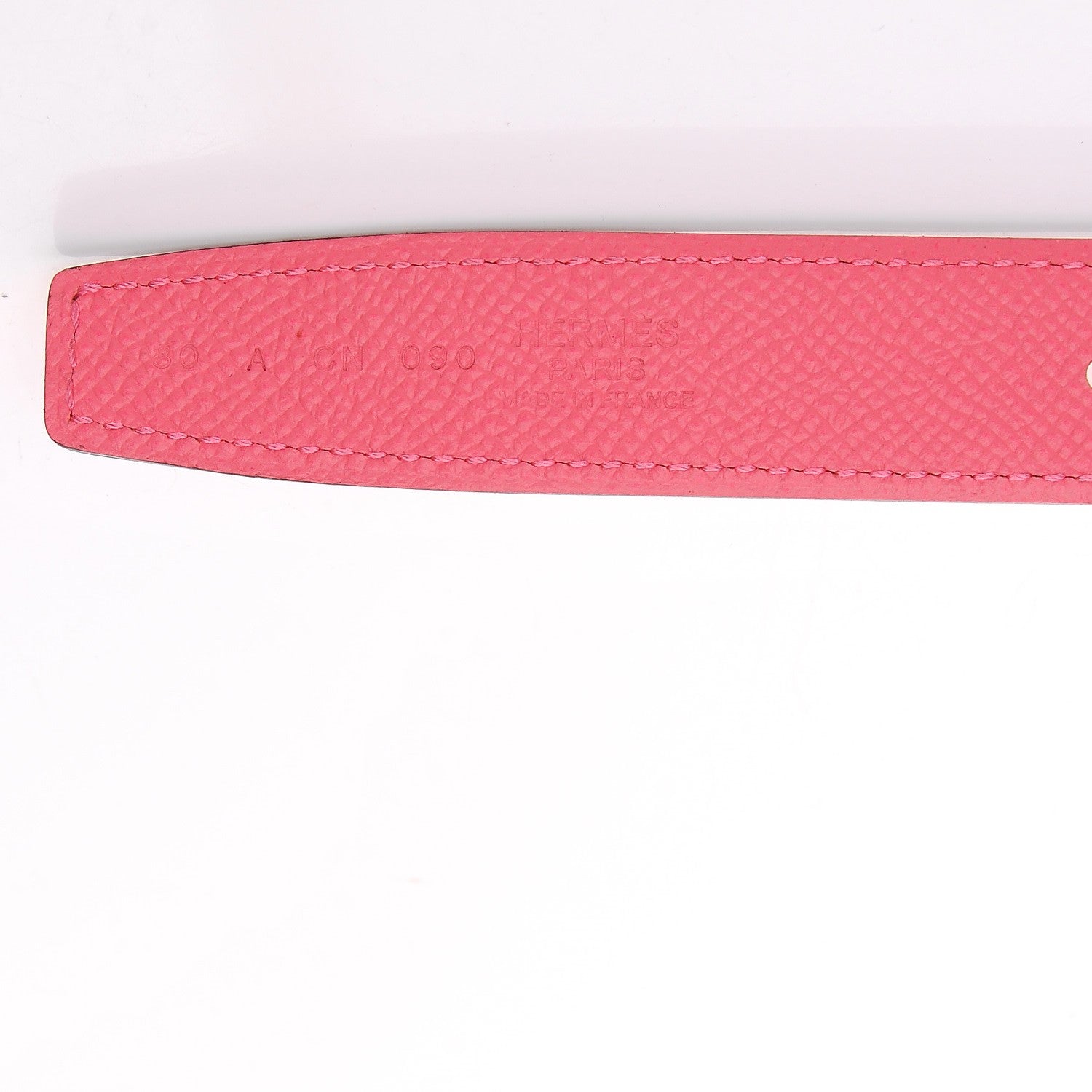 Hermes Swift Epsom 24mm Mini Constance Belt 80 Orange Poppy Rose Azalee 6 of 7