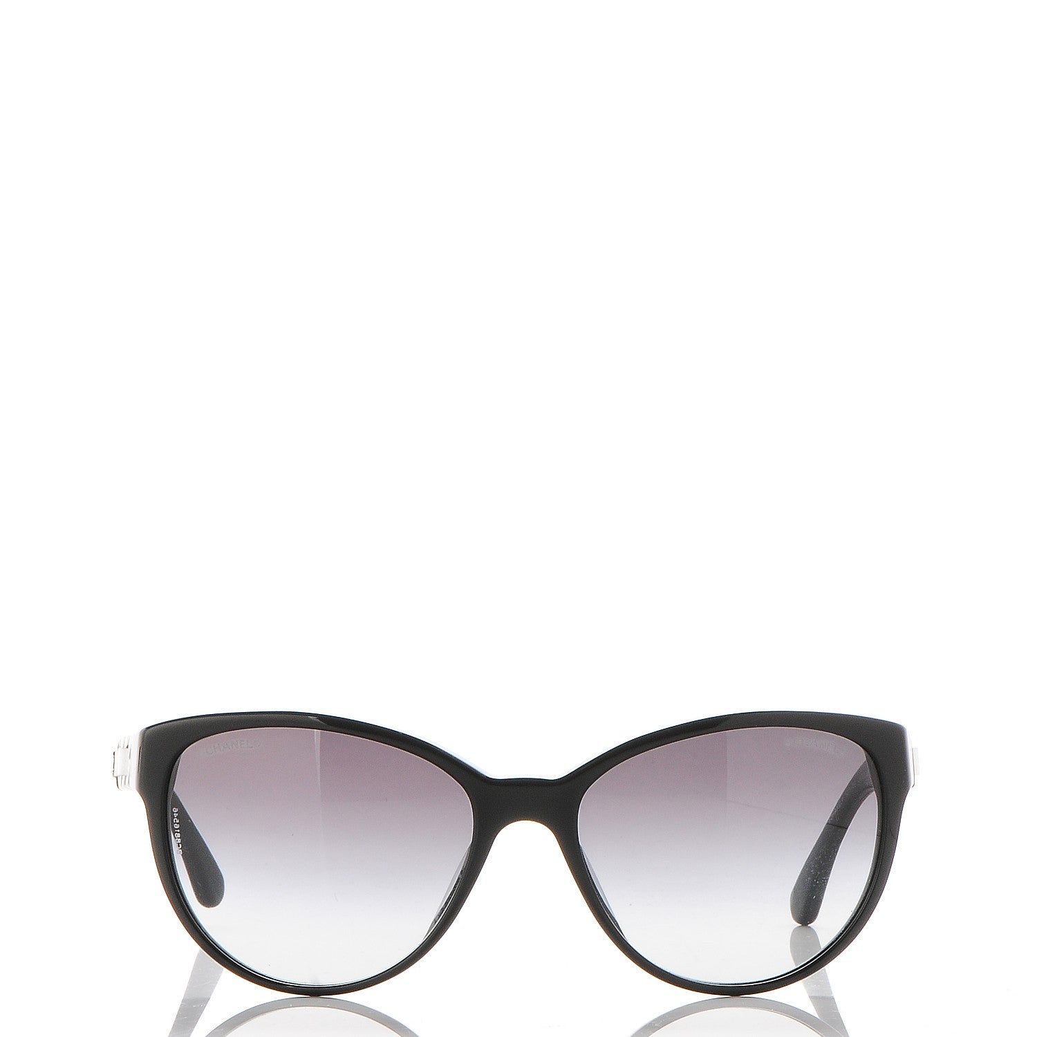 Chanel Butterfly Chain Sunglasses 5215-Q Black 2 of 9