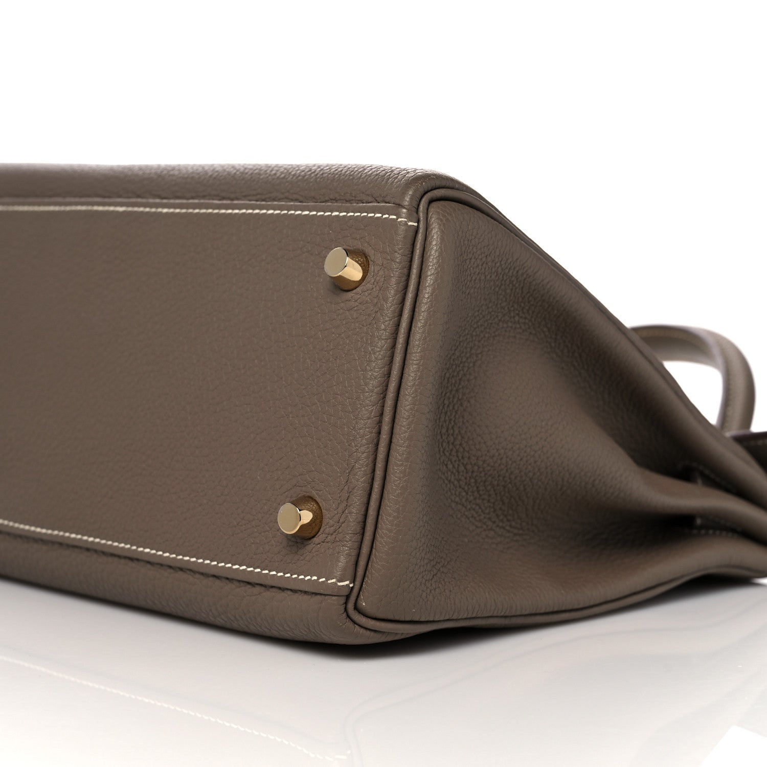 Hermes Togo Kelly Retourne 28 Etoupe 37 of 40