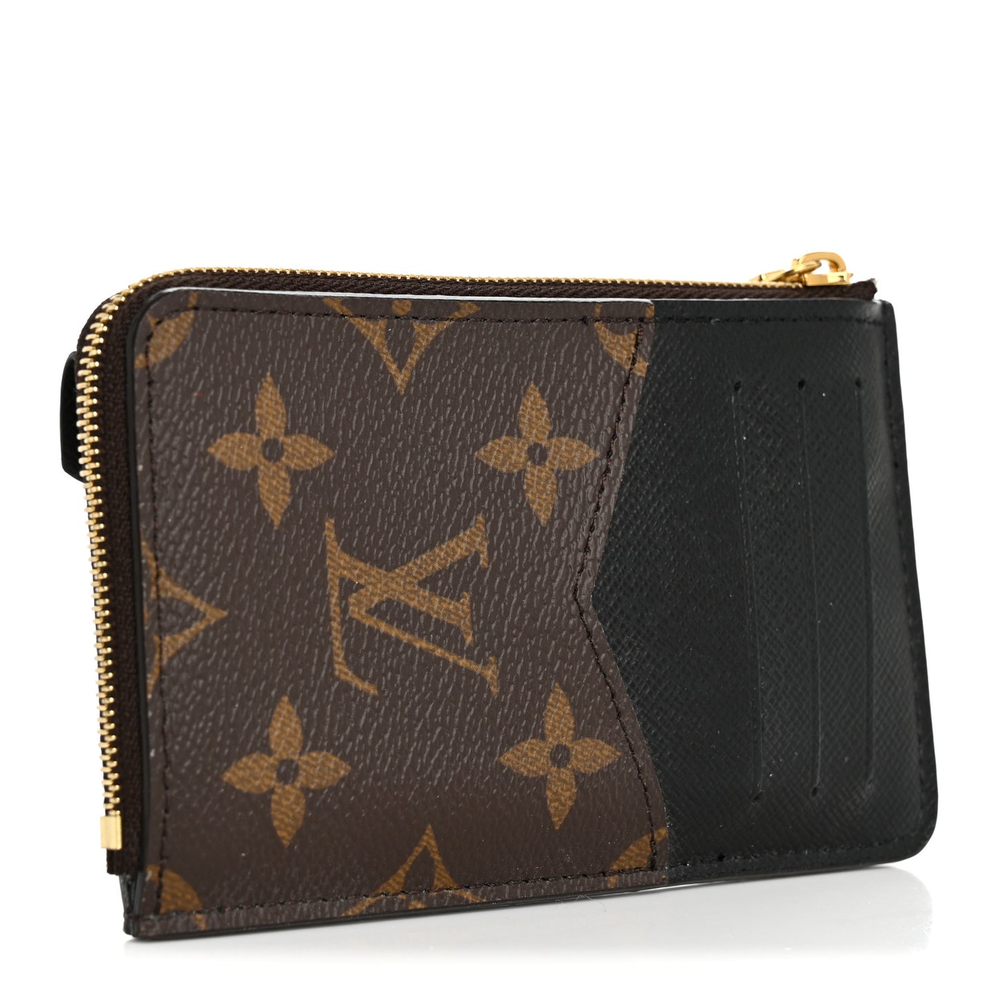 Monogram Recto Verso Card Holder Black