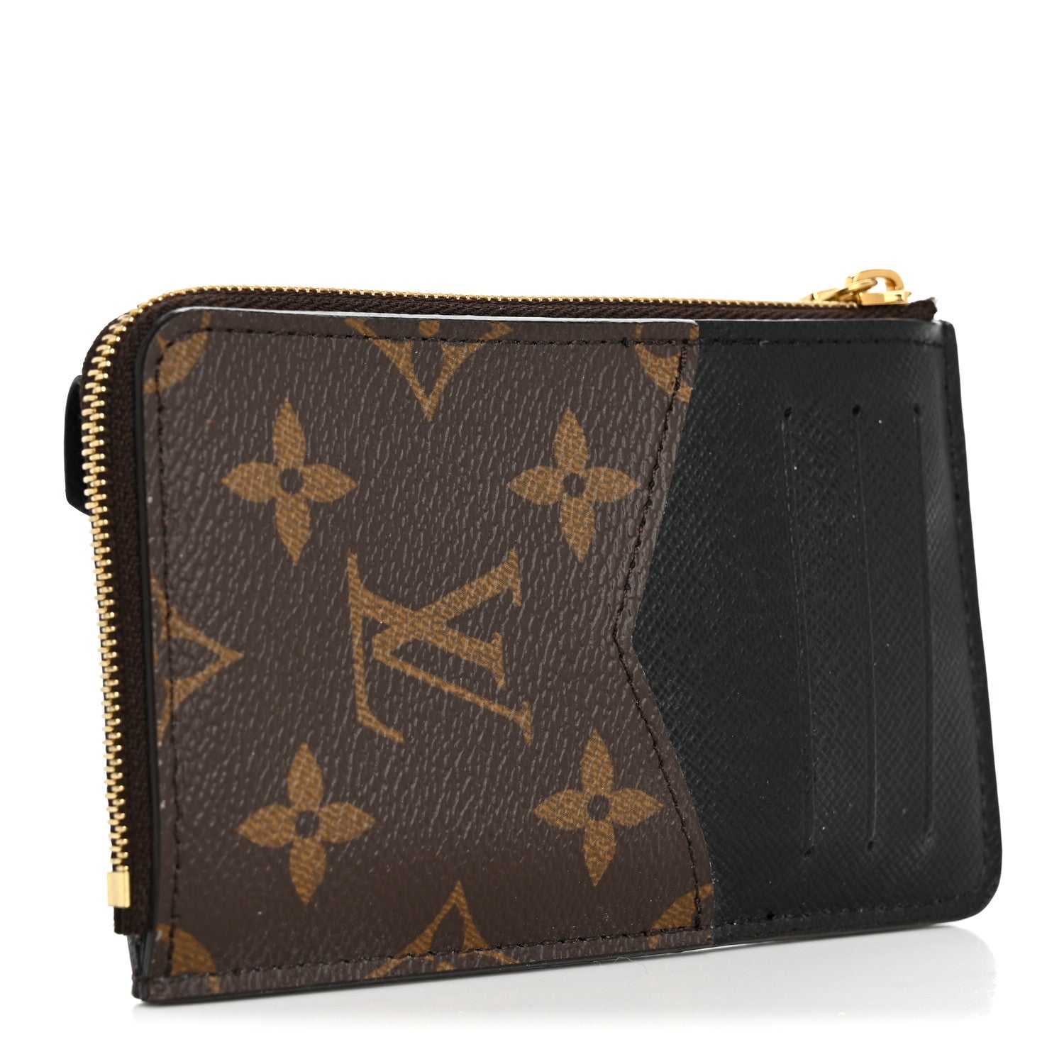 Louis Vuitton Monogram Recto Verso Card Holder Black 3 of 6