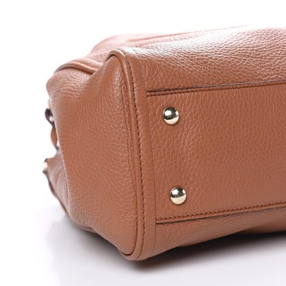 Gucci Pebbled Calfskin Small Soho Shoulder Bag Dusty Blush 14 of 17