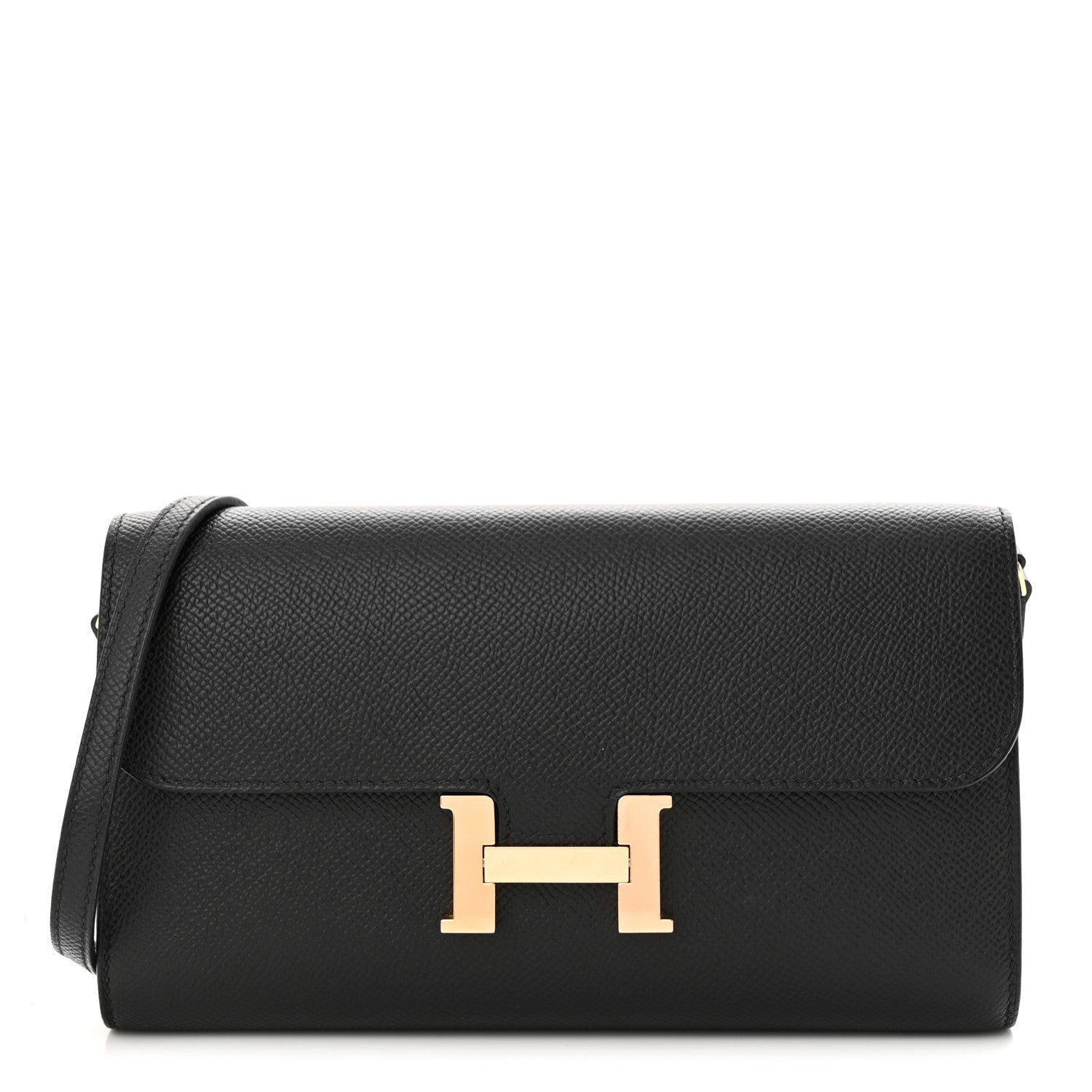 Hermes Epsom Constance Wallet To Go Black 1 of 12