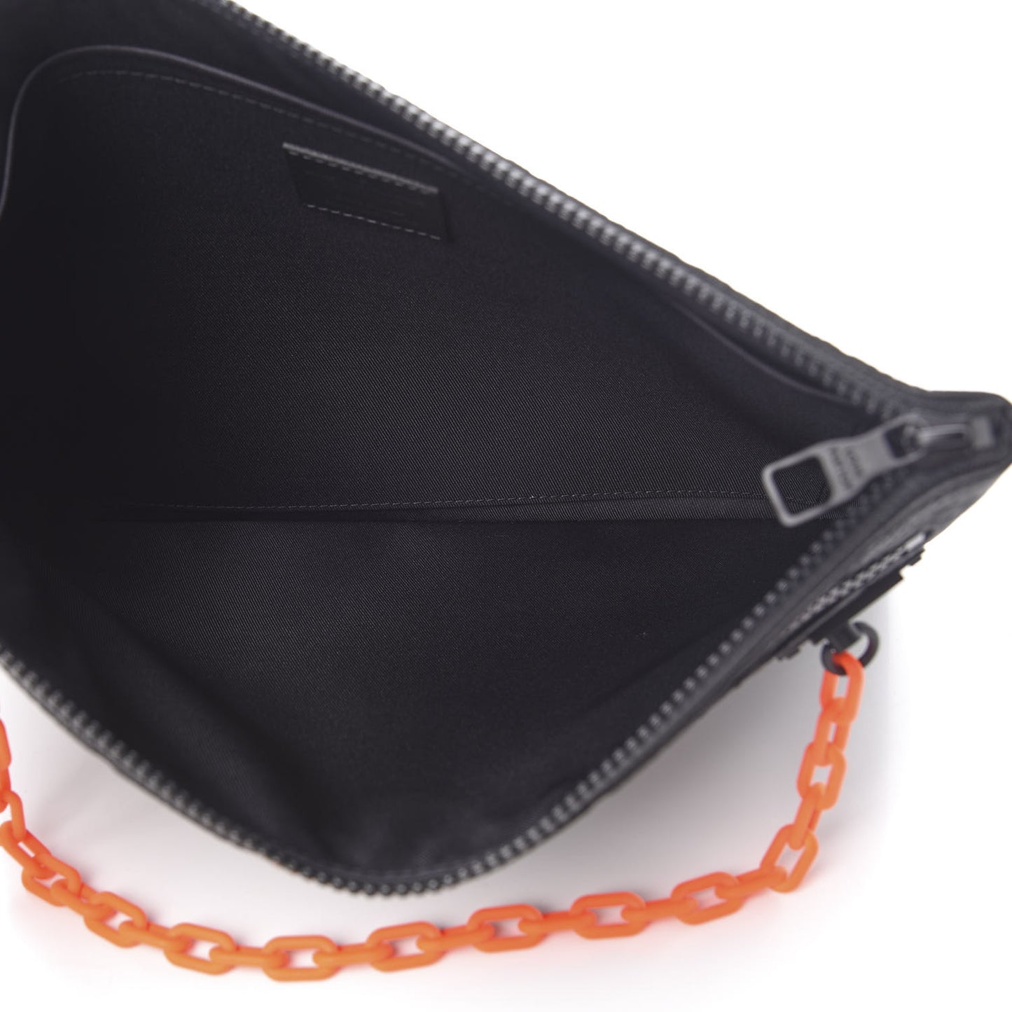 Taurillon Monogram Solar Ray A4 Pouch Black