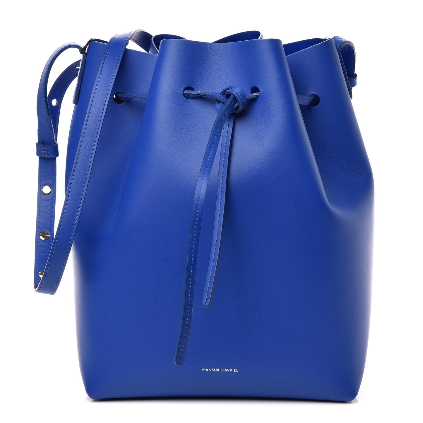 Calfskin Bucket Bag Royal