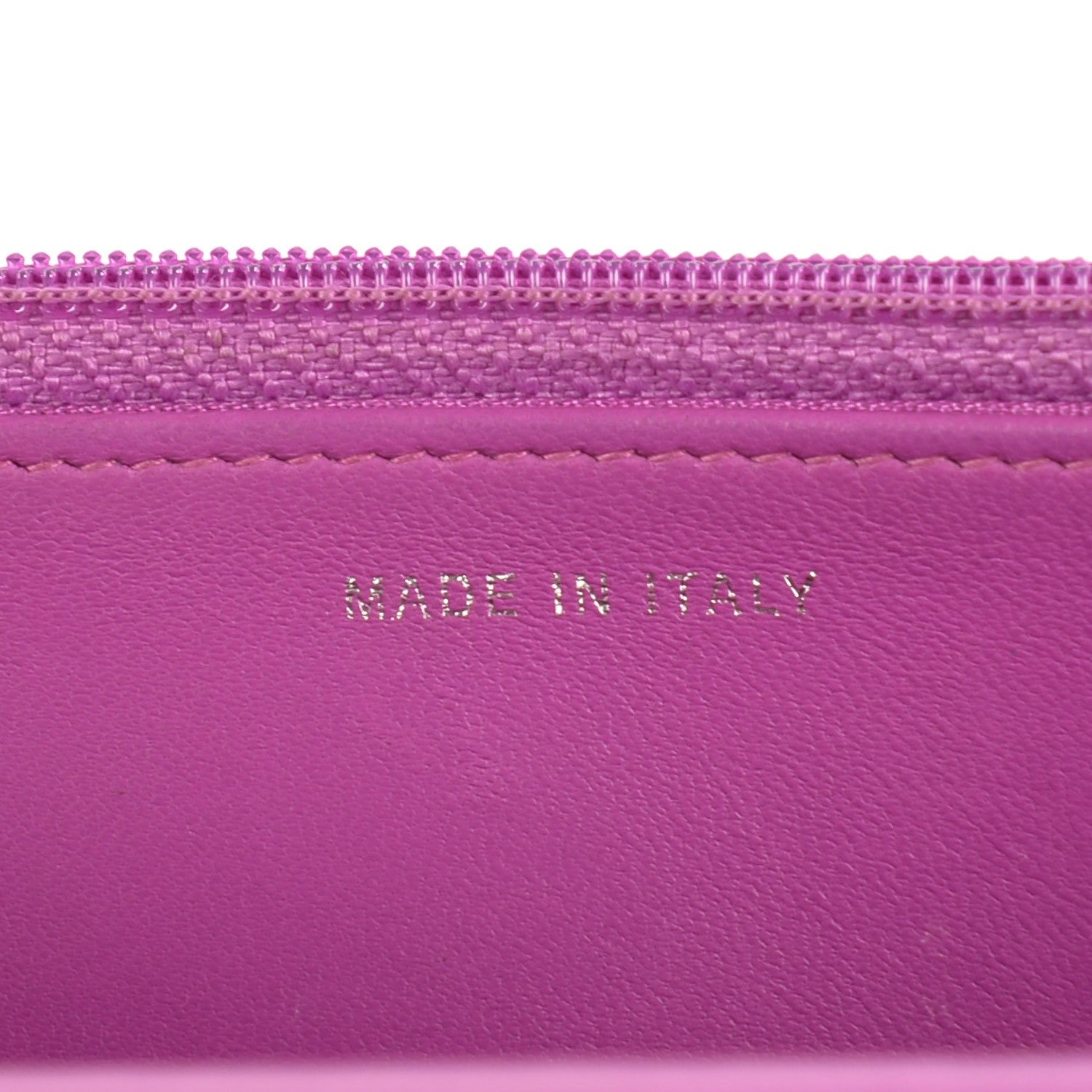 Chanel Lambskin Quilted Coco Boy Wallet On Chain WOC Fuchsia 7 of 8
