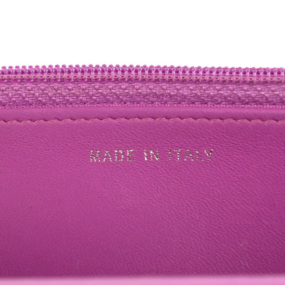 Chanel Lambskin Quilted Coco Boy Wallet On Chain WOC Fuchsia 7 of 8
