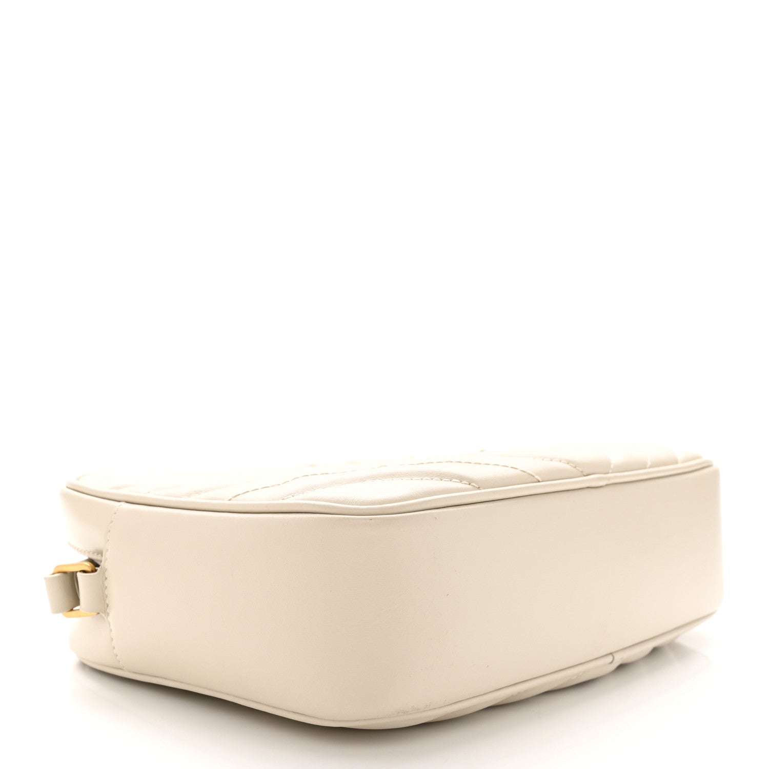 Saint Laurent Calfskin Matelasse Monogram Lou Camera Bag Crema Soft 4 of 10