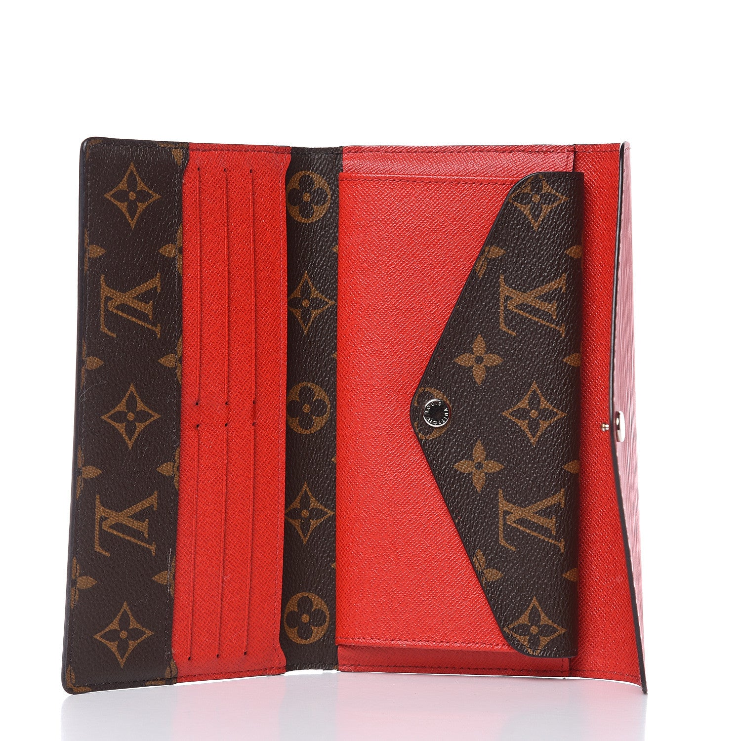 Louis Vuitton Monogram Epi Marie-Lou Long Wallet Coquelicot 5 of 12