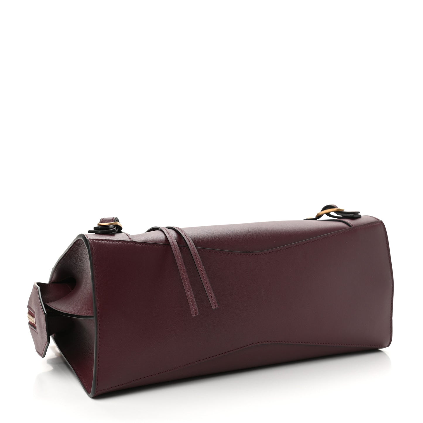 Smooth Calfskin Brass Hardware Neo Classic S City Burgundy