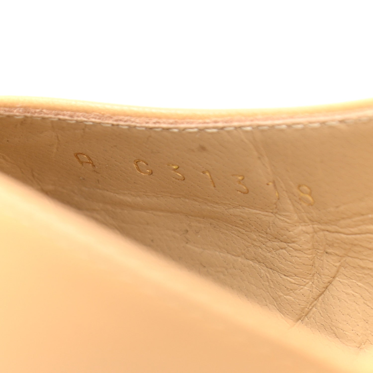 Chanel Goatskin Grosgrain Cap Toe CC Slingback Pumps 41 Beige Black 8 of 8