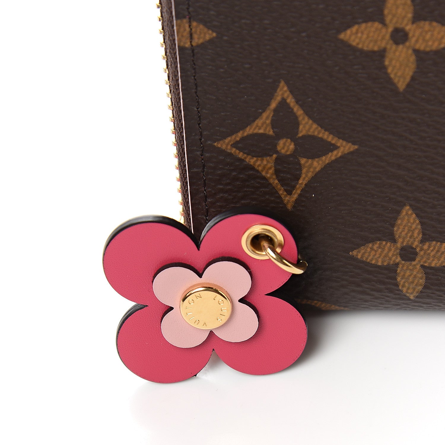 Louis Vuitton Monogram Blooming Flowers Clemence Wallet 7 of 7