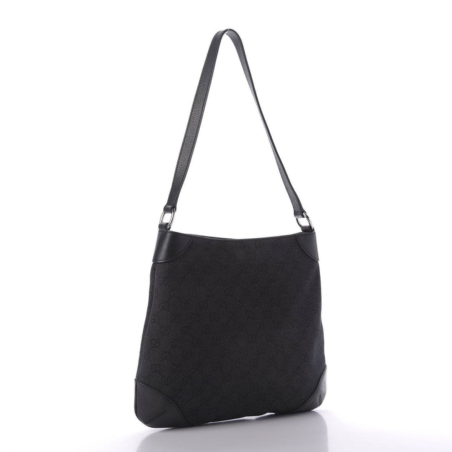 Monogram Shoulder Bag Black