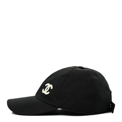 Chanel Cotton CC Cap Hat Black 4 of 10