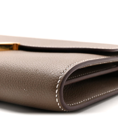 Hermes Evercolor Constance Wallet To Go Etoupe 9 of 9