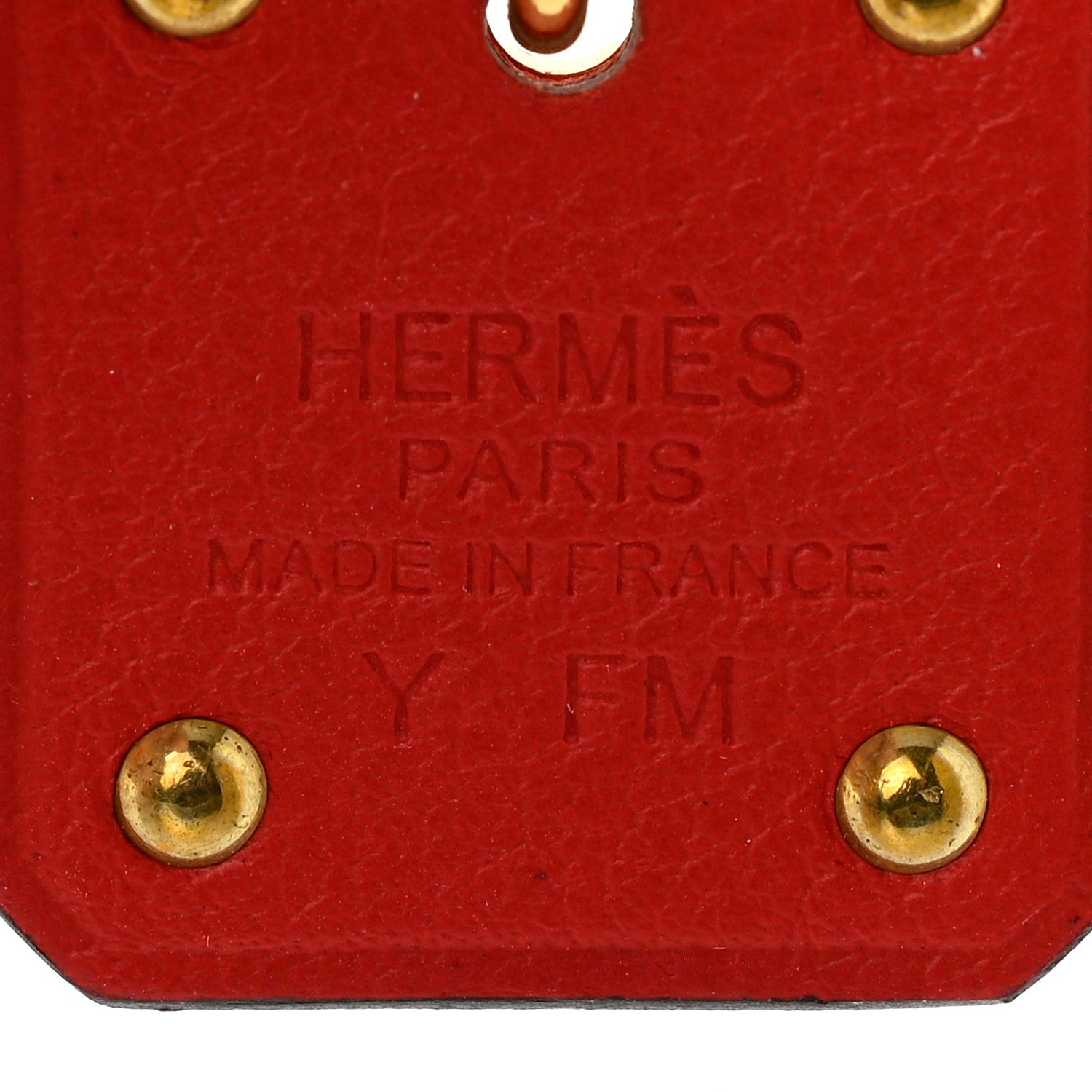 Hermes Swift As De Coeur Earrings Rouge de Coeur 4 of 4