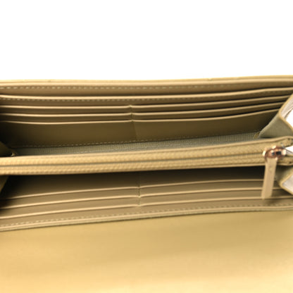 Chanel Lambskin Quilted Chanel 19 Flap Wallet Light Green 5 of 8