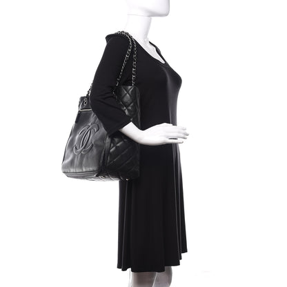 Chanel Soft Caviar Large Timeless CC Shopping Tote Black 2 of 14