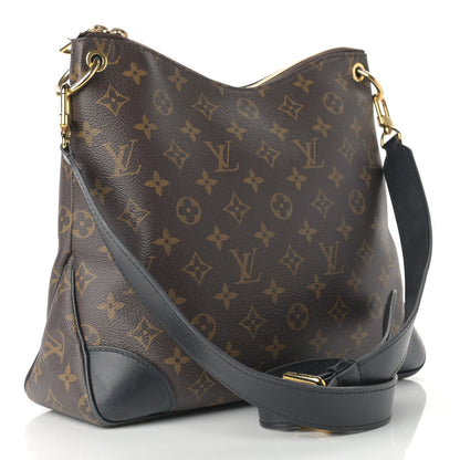 Louis Vuitton Monogram Odeon MM Black 3 of 14
