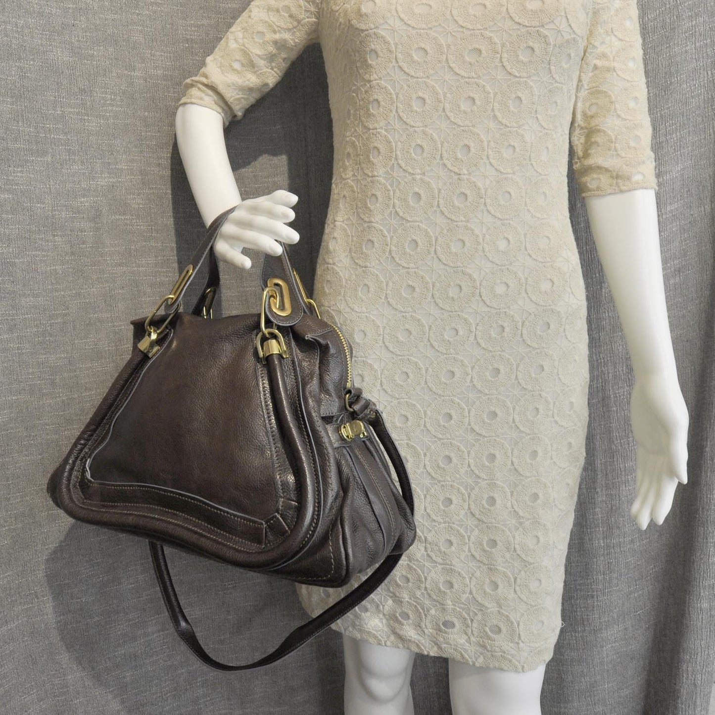 Calfskin Medium Paraty Brown