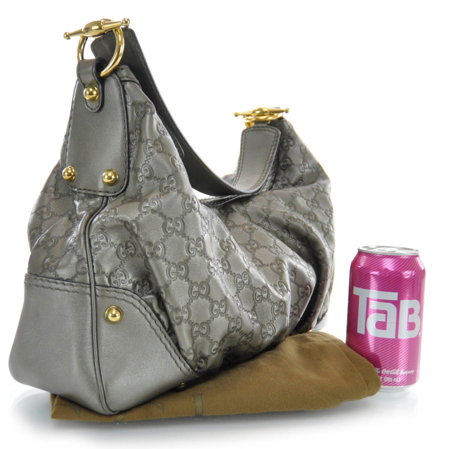 Guccissima Medium Jockey Hobo