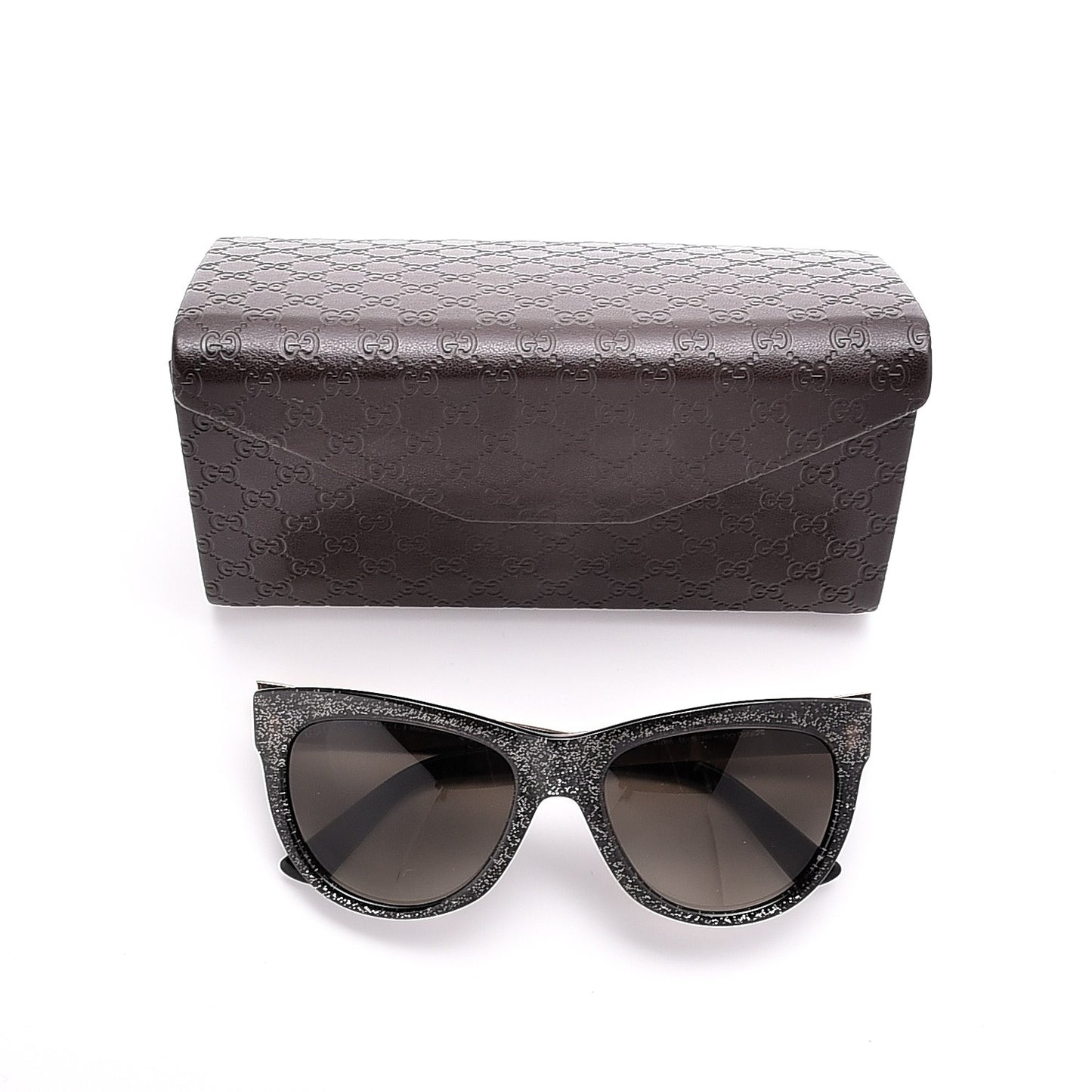 Glitter Cat Eye Sunglasses 3739/N/S Black