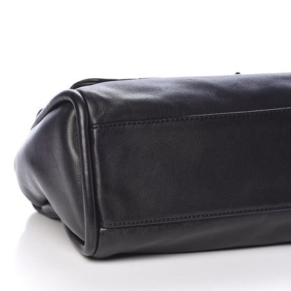 Chanel Lambskin Quilted Large Mademoiselle Double Flap Black 10 of 11