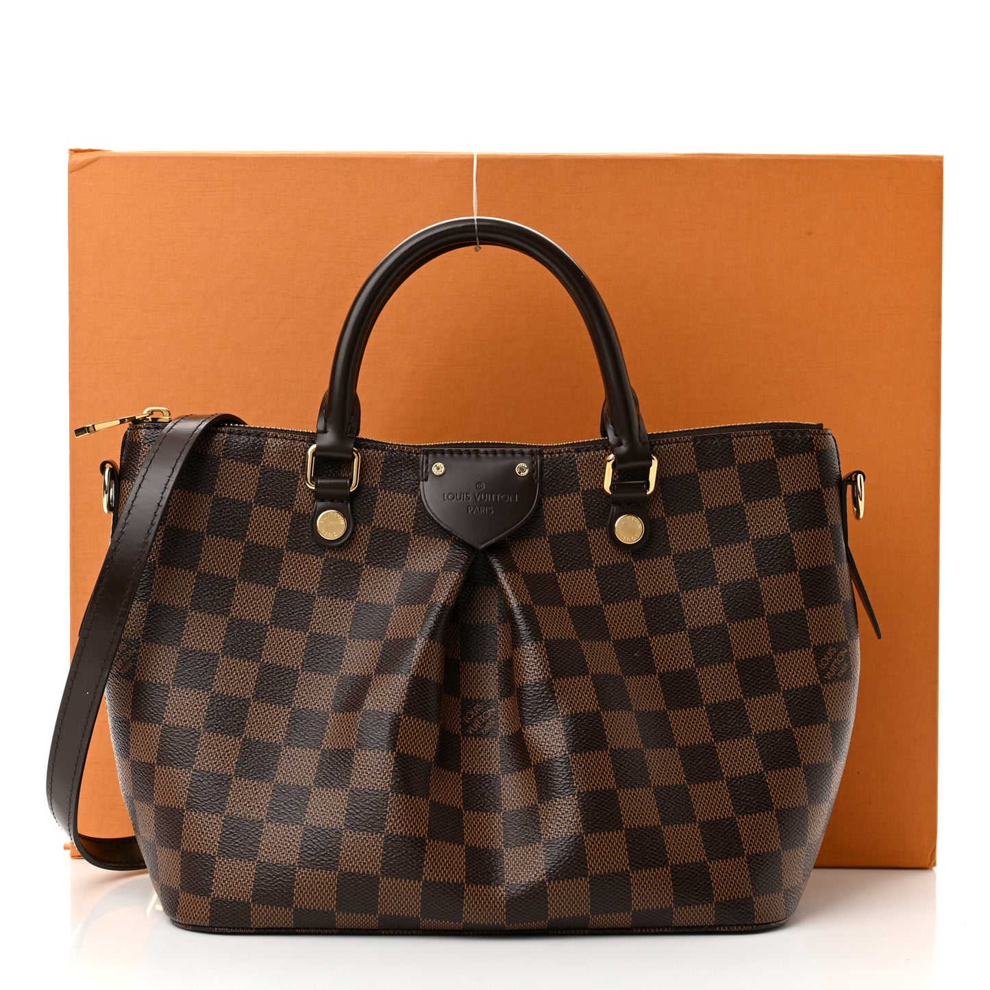 Damier Ebene Siena PM