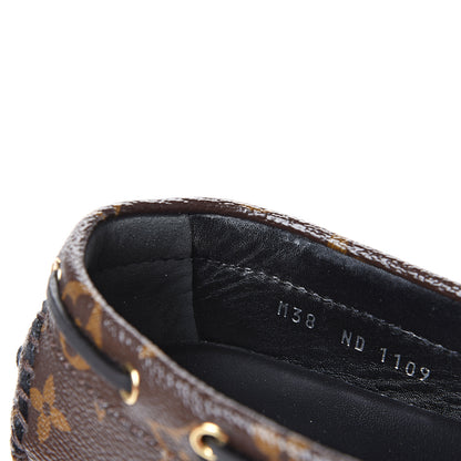 Louis Vuitton Patent Monogram Gloria Loafers 38 9 of 11