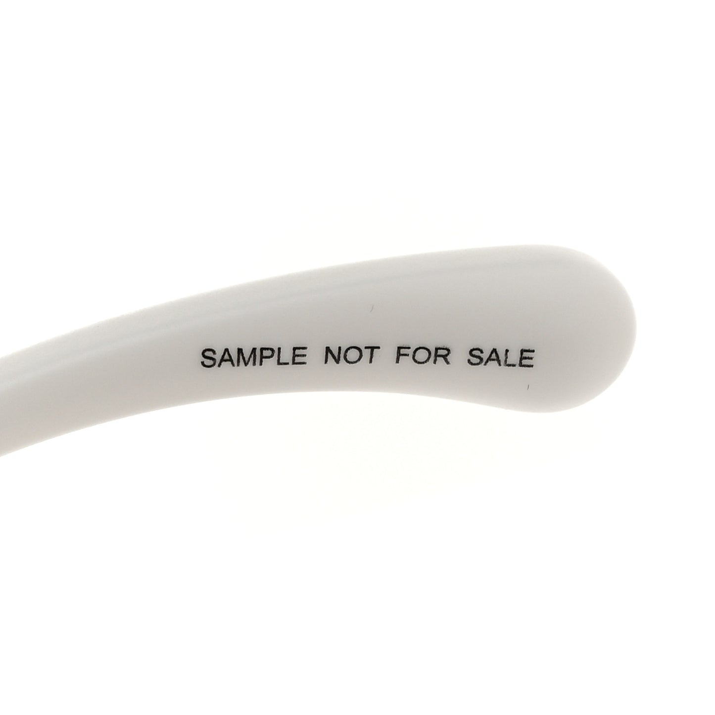 Acetate Visor Sunglasses 71046 White