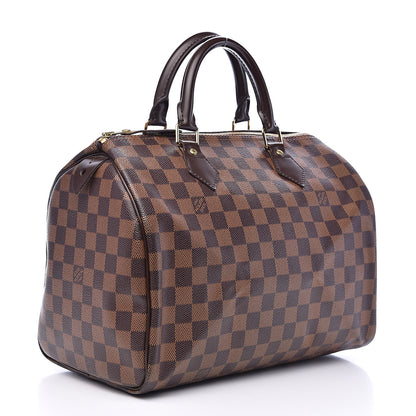 Louis Vuitton Damier Ebene Speedy 30 3 of 10