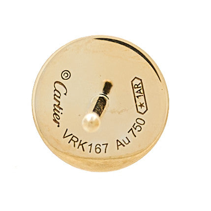 Cartier 18K Yellow Gold LOVE Earrings 4 of 5