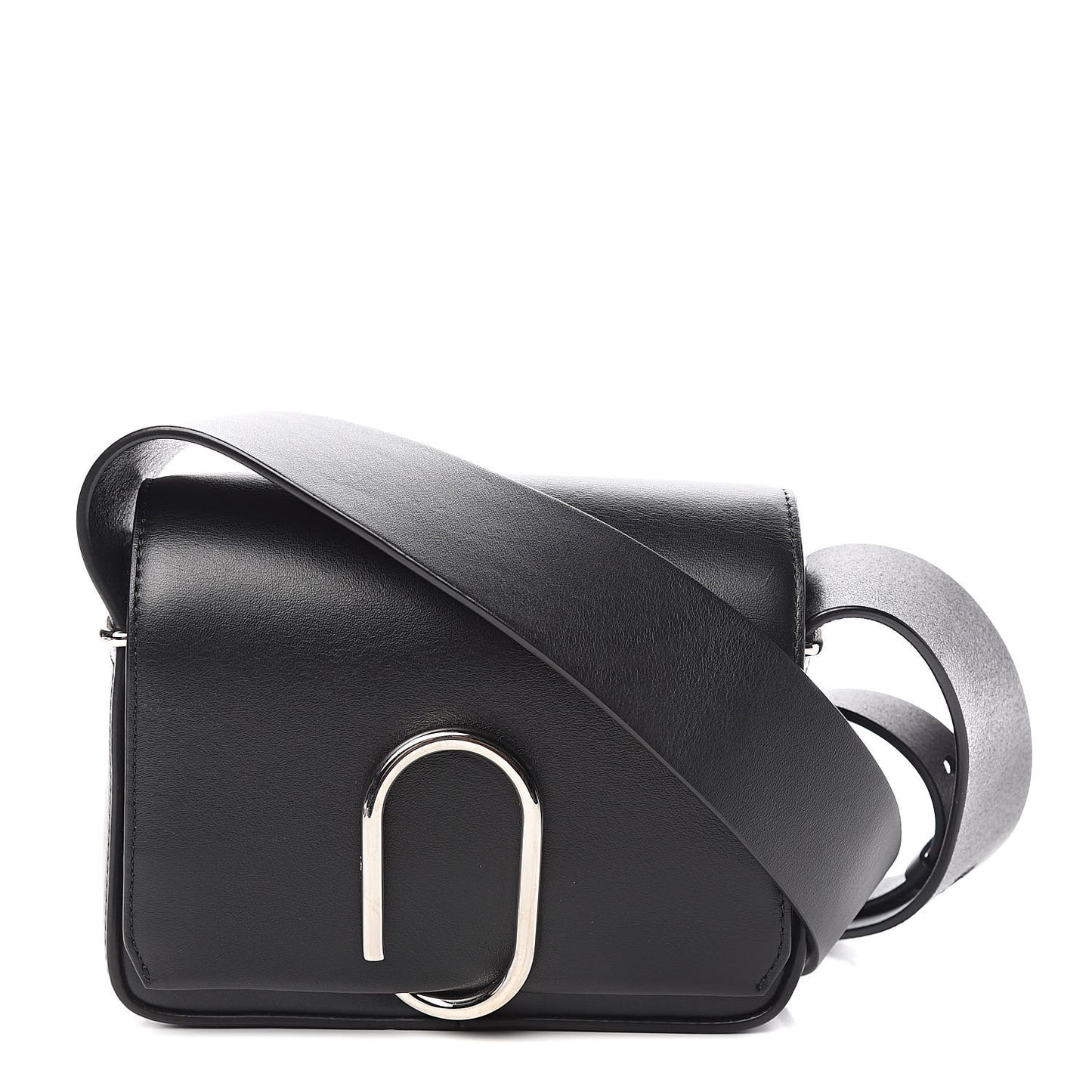 3.1 Calfskin Mini Alix Crossbody Bag Black