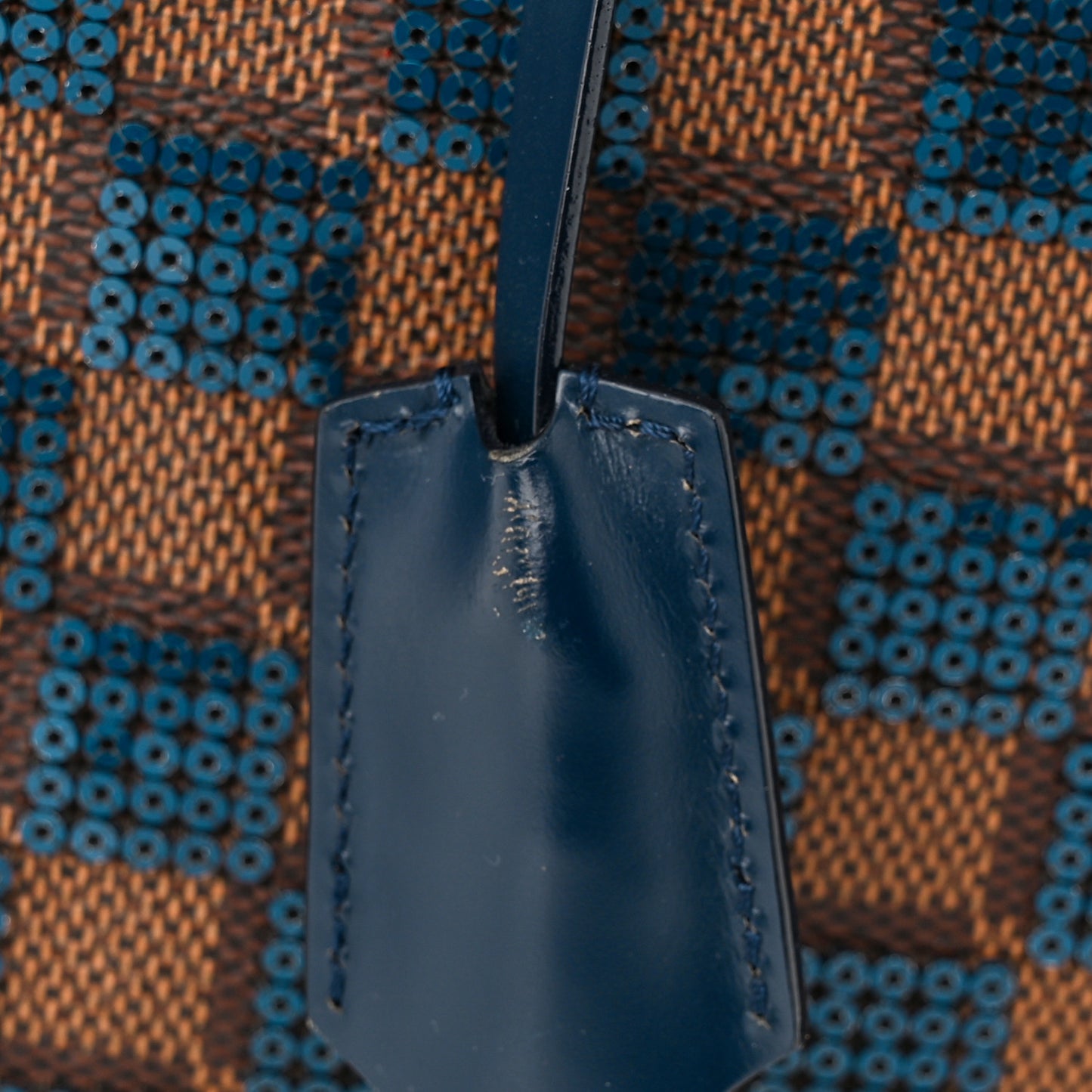 Damier Paillettes Speedy 30 Blue