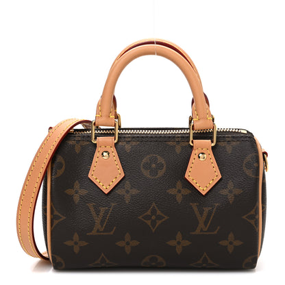 Louis Vuitton Monogram Nano Speedy Bandouliere 1 of 10