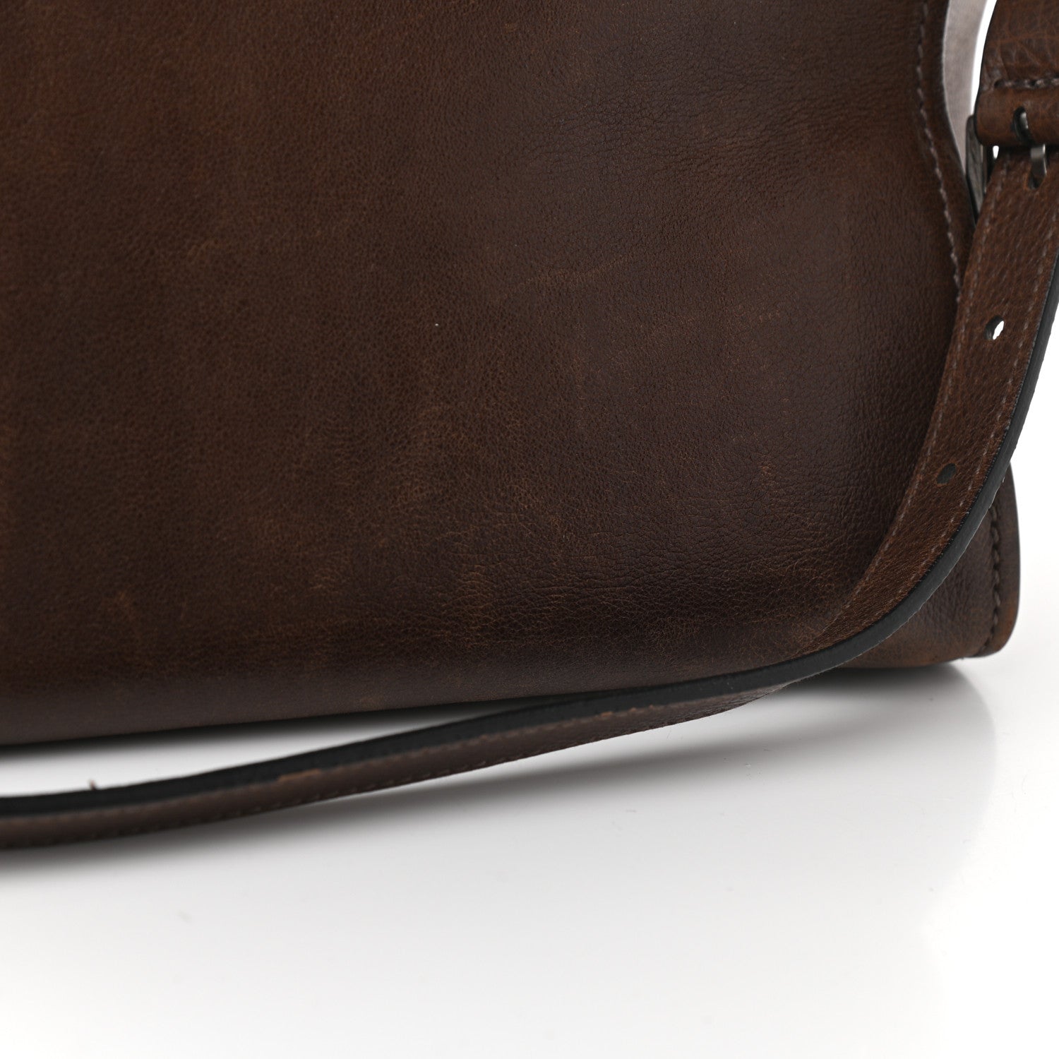 Prada Glace Calf Twin Pocket Tote Bruciato 16 of 17