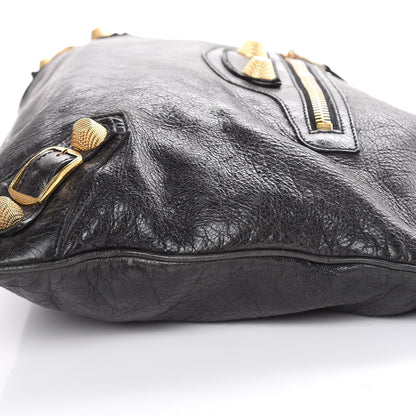Balenciaga Chevre Giant 21 Gold Hardware Besace Hobo Black 12 of 20