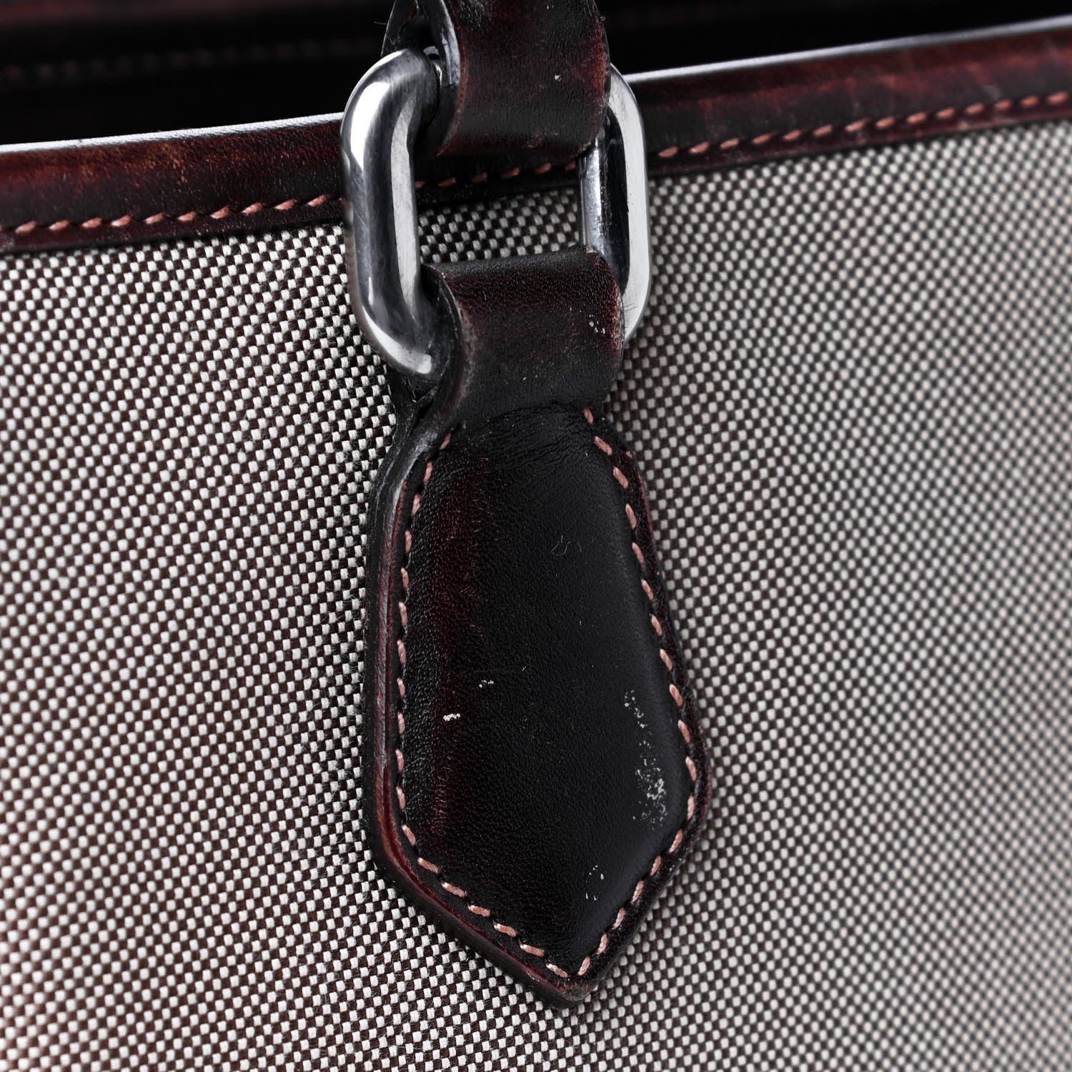 Prada Jacquard Logo Tote Corda Moro 6 of 10