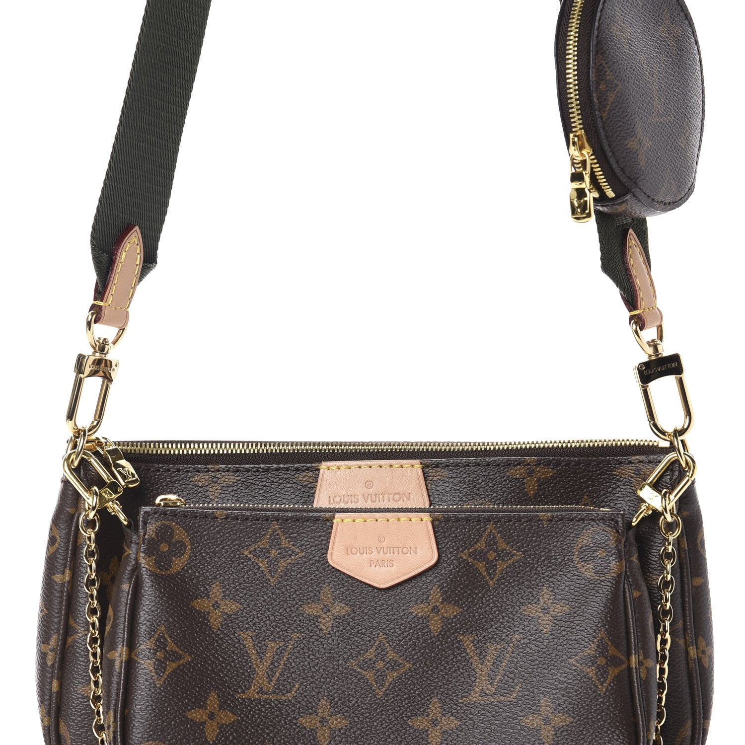 Louis Vuitton Monogram Multi Pochette Accessories Kaki 12 of 13