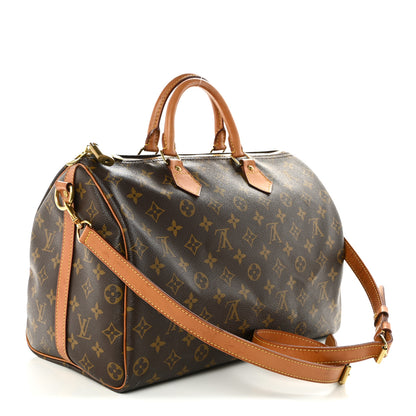 Louis Vuitton Monogram Speedy Bandouliere 35 3 of 10
