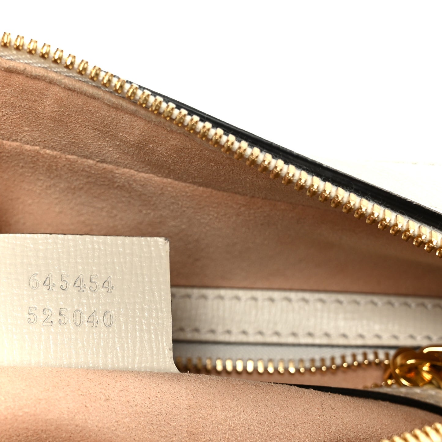 GG Supreme Monogram Small Horsebit 1955 Shoulder Bag Beige Mystic White