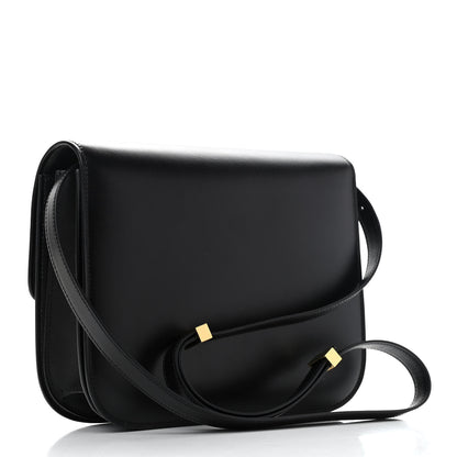 Celine Box Calfskin Medium Classic Box Flap Bag Black 3 of 9