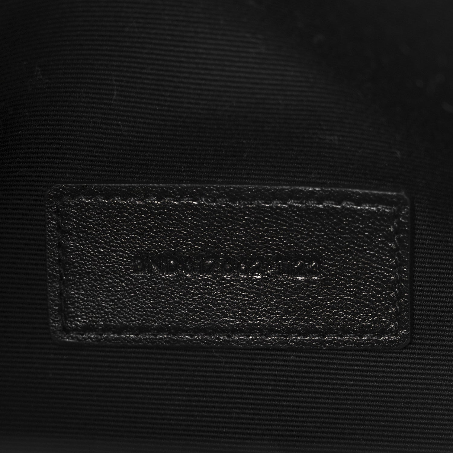 Saint Laurent Grain De Poudre Matelasse Chevron Monogram Envelope Clutch Dark Beige 7 of 10