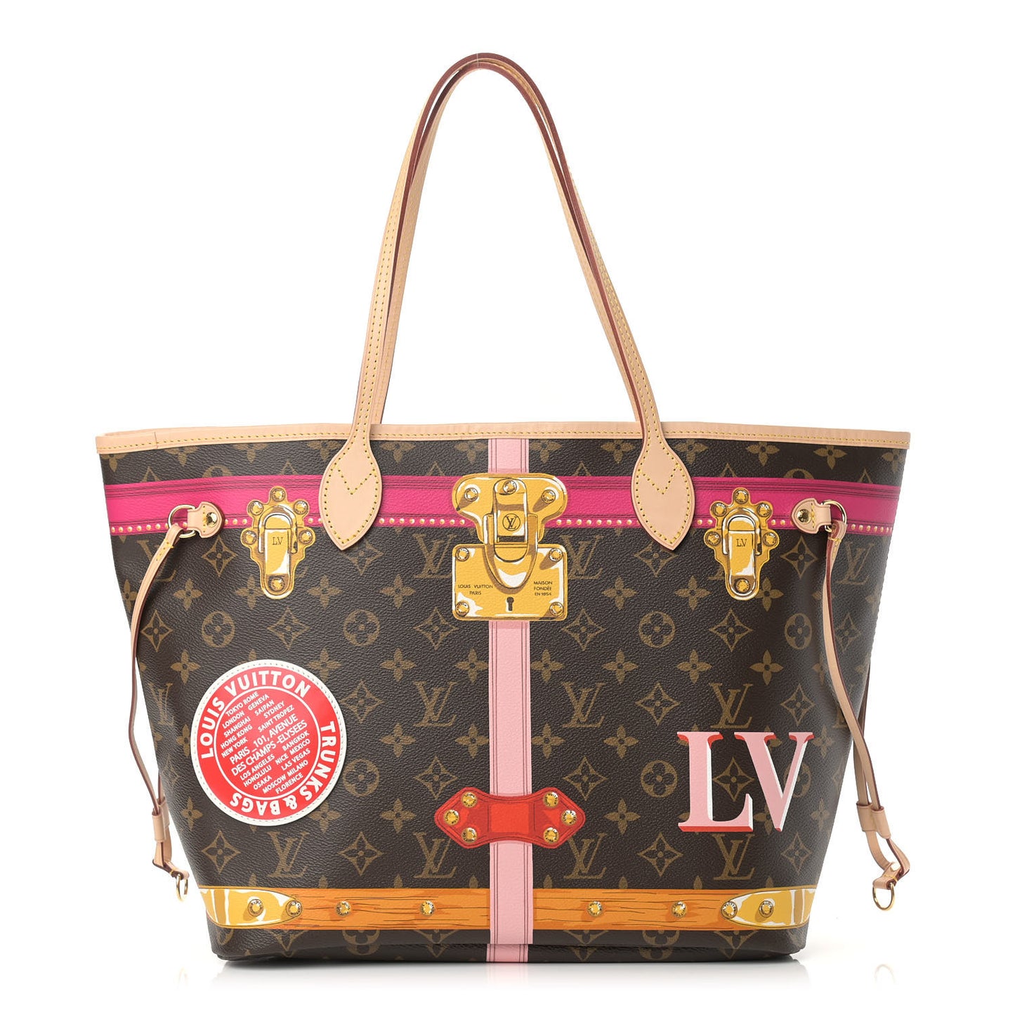 Monogram Summer Trunks Neo Neverfull MM