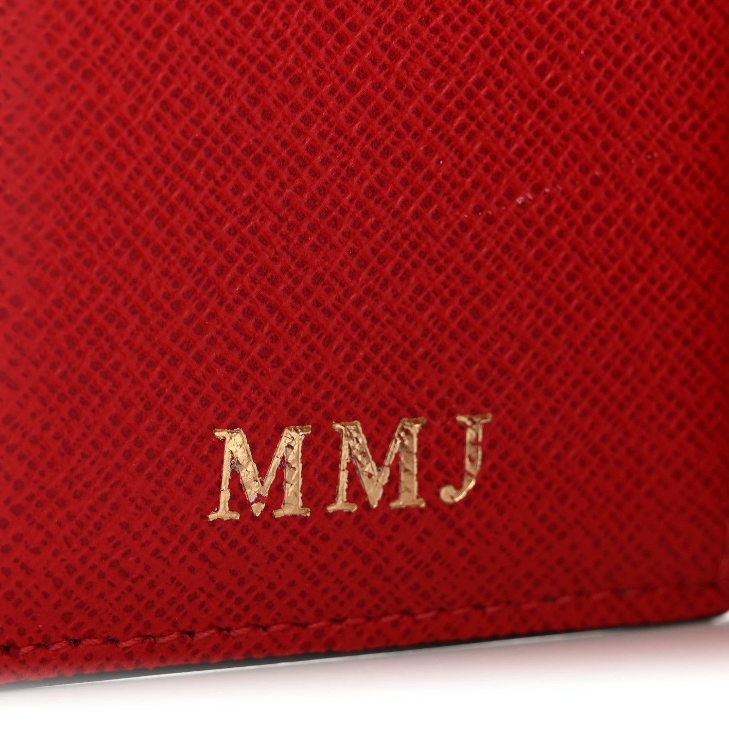 Louis Vuitton Damier Ebene Victorine Wallet Red 7 of 11