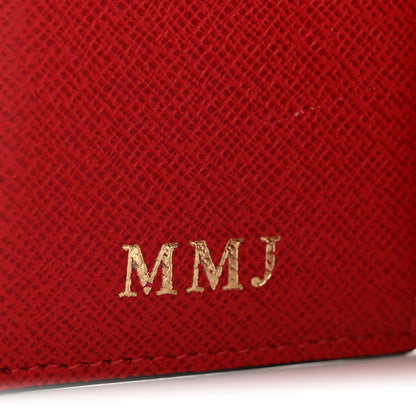 Louis Vuitton Damier Ebene Victorine Wallet Red 7 of 11