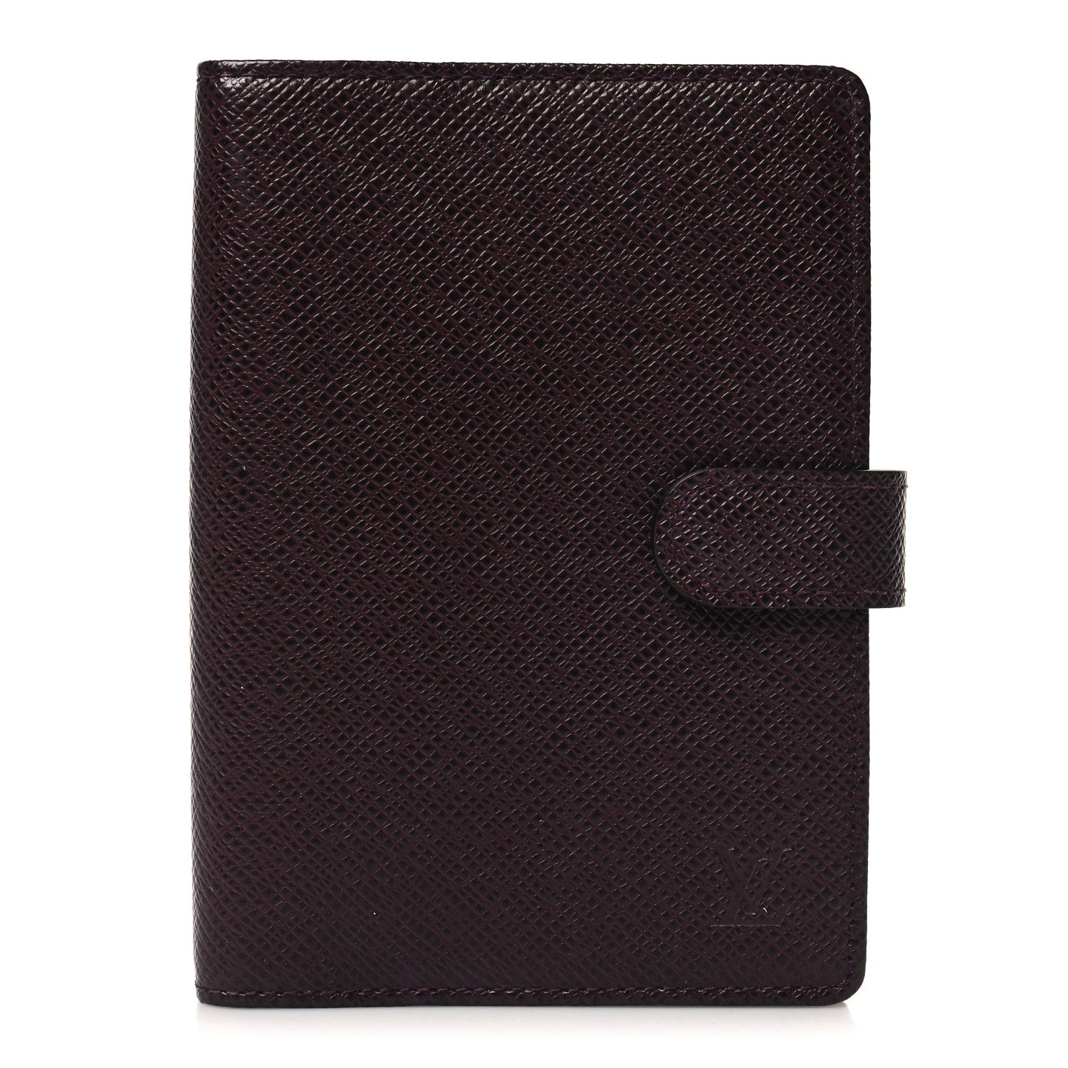 Louis Vuitton Taiga Small Ring Agenda Cover Burgundy 1 of 7